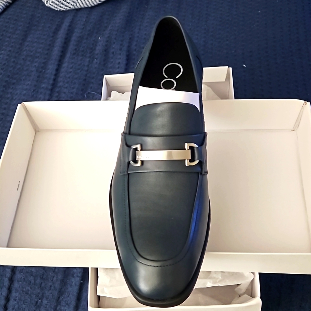 Calvin Klein "Craig" Leather Dress Loafers.Brand New! Original Box Not Included.